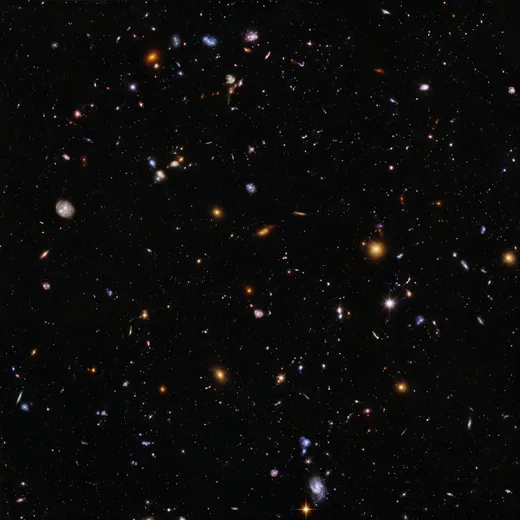 The Hubble Deep Field — thousands of galaxies revealed in a seemingly empty patch of sky